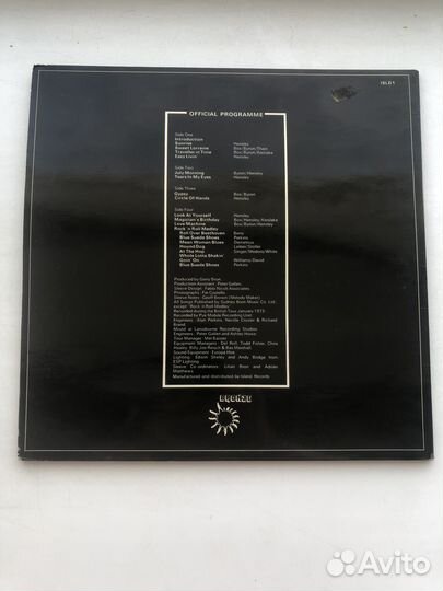 2LP Uriah Heep - Uriah Heep Live/ Rock 1973 Orig