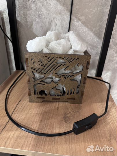 Соляной светильник