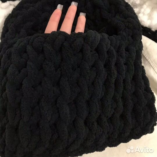 Балаклава вязанная, плотная