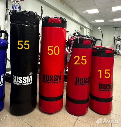 Груши боксерские ассортимент