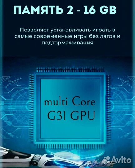 Smart Android тв X96Q 4K 2Гб + 16 Гб