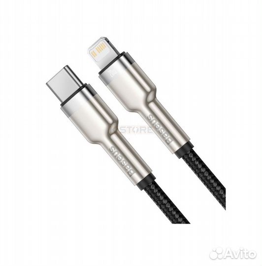 Кабель USB-C baseus Cafule, Type-C - Lightning