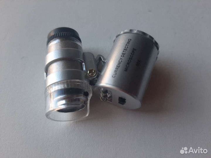 Микроскоп 60х с UF и LED подсветкой Новый