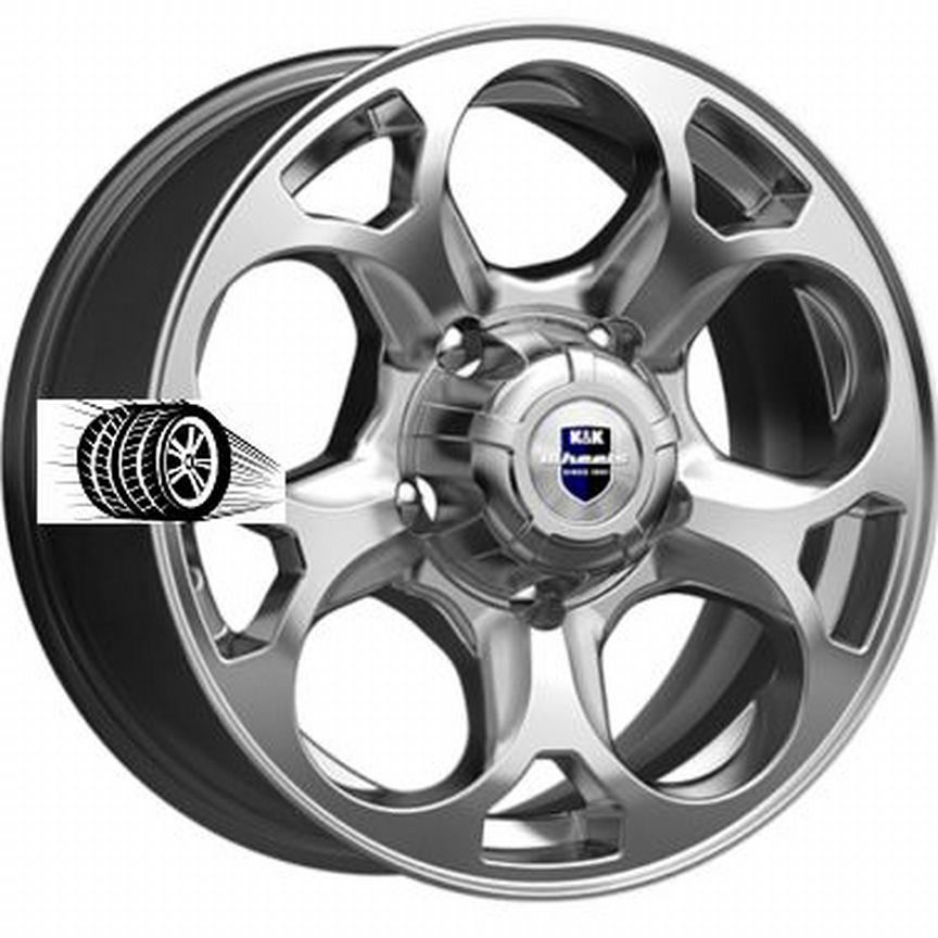 Литые диски K&K 7×R16 5×139.7