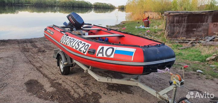 Комплект лодка+мотор +водомет
