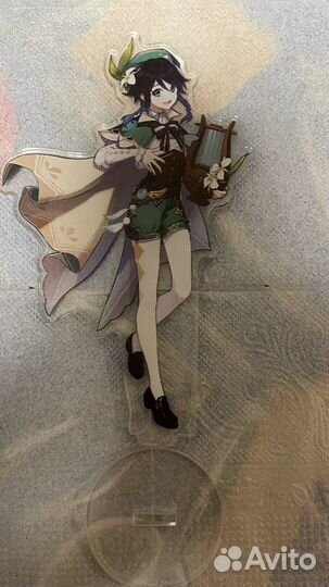 Акриловые фигурки геншин Венти