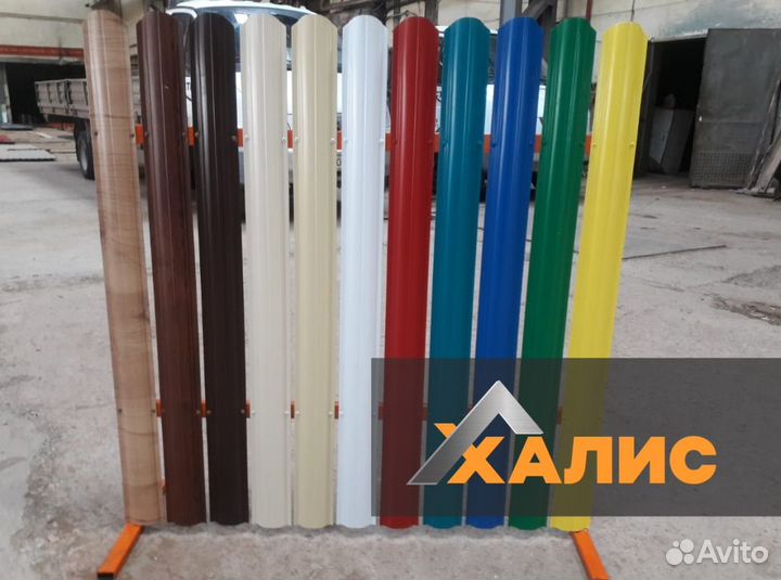 Евроштакетник фигурный