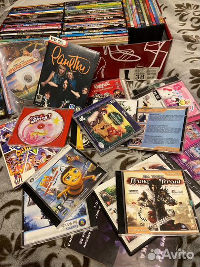Dvd диски фильмы, игры
