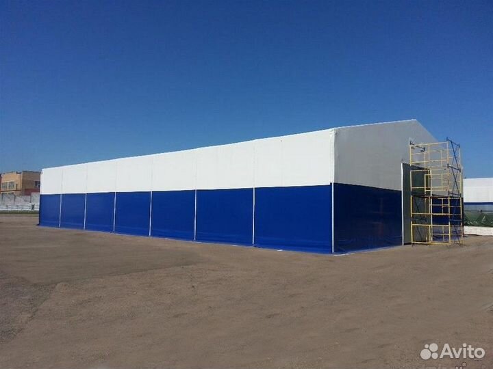 Каркасно тентовые ангары