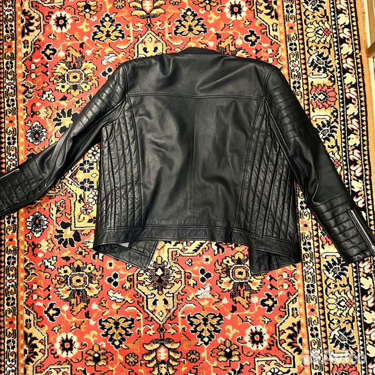 Кожаная куртка мужская