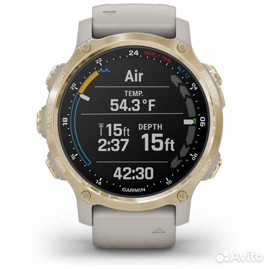 Часы Garmin Descent MK2S Beige