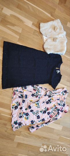 Брендовые вещи на девочку 146 158