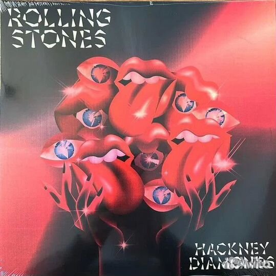 The Rolling Stones Hackney Diamonds Blue LP poster