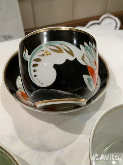 Чайная пара Гигант Сирень. И другие