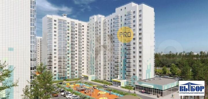 Квартира-студия, 28,7 м², 15/17 эт.