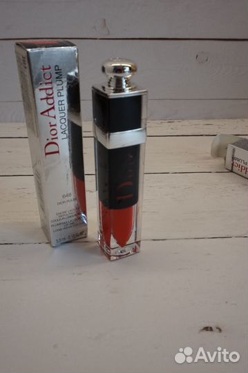 Лаковый тинт для губ Dior addict тон 648 люкс