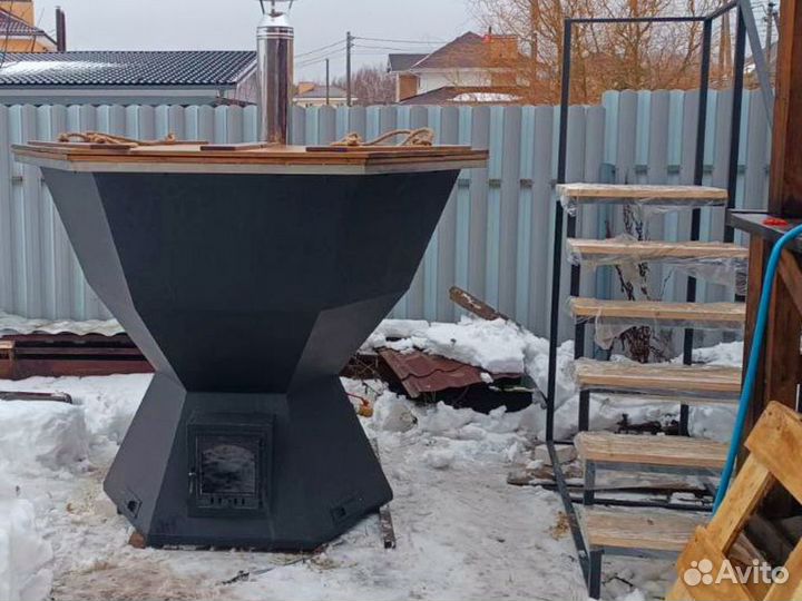 Банный Чан из высококачественной стали