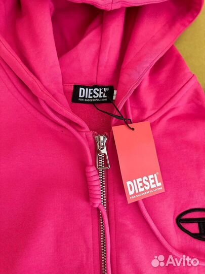 Розовый спортивный костюм Diesel