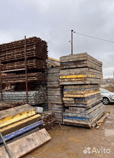 Щитовая опалубка. опалубка бу