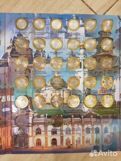 Монеты 170 штук юбилейных включая чяп