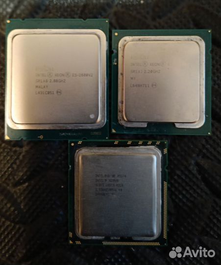 Процы 4х/6х/10х Хeon(обмен)