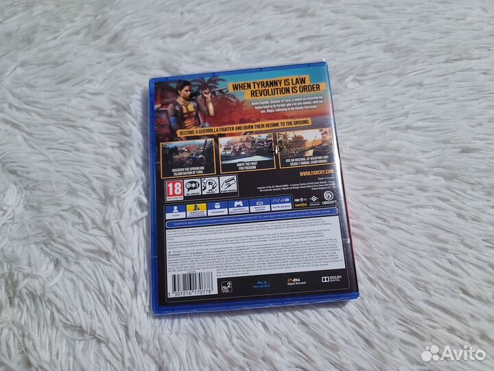 PS4. Far Cry 6. Новый диск, в плёнке