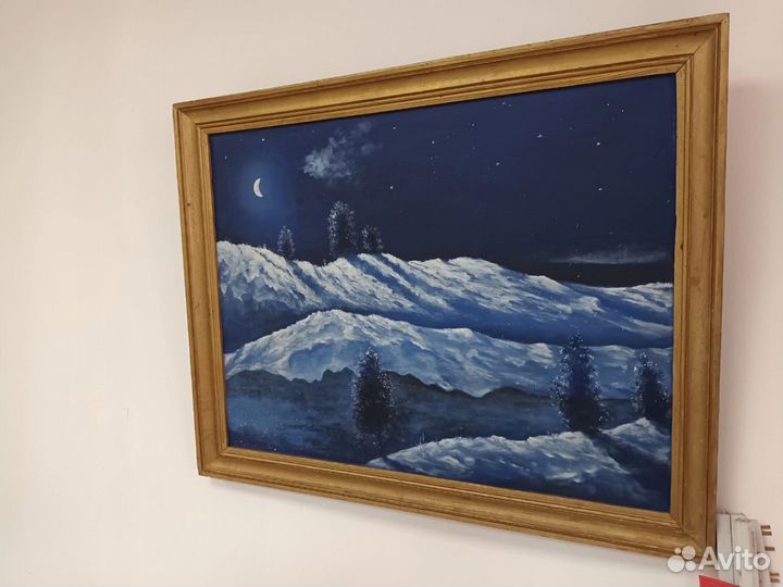 Картина маслом на холсте пейзаж