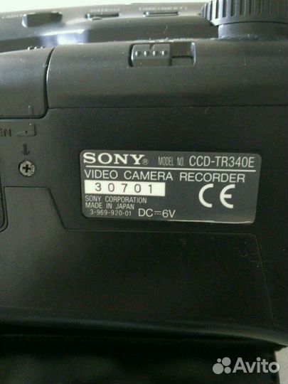 Видиокамера sony
