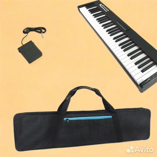 Электронное пианино 61 клавиша + аксессуары + стой