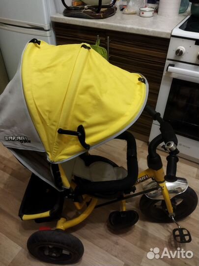 Детский 3 колёсный велосипед-коляска Safari Trike