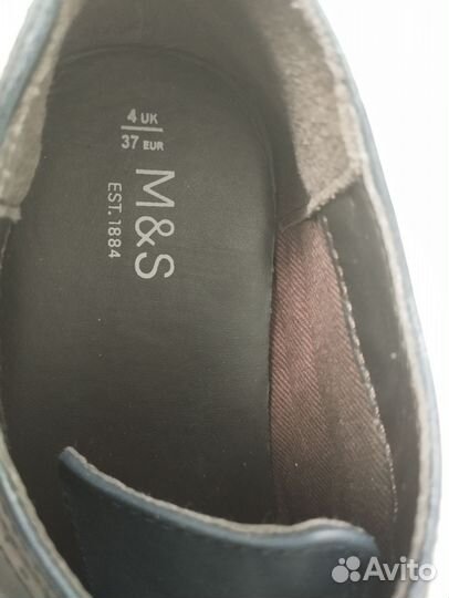 Броги, ботинки жен Marks & Spenser,37 оригинал
