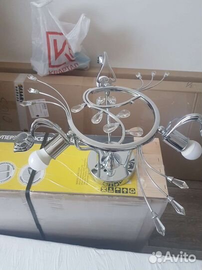 Люстра и 2 бра бу
