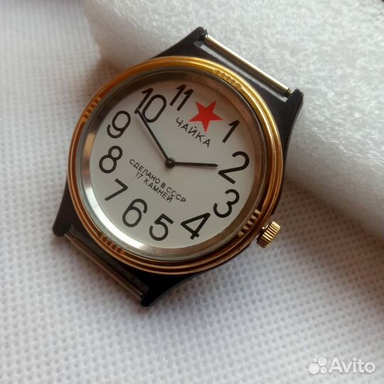 Часы СССР наручные механические Чайка