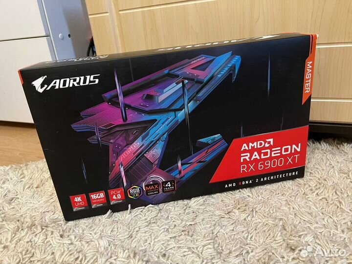 Гарантия днс aorus Radeon RX 6900 XT