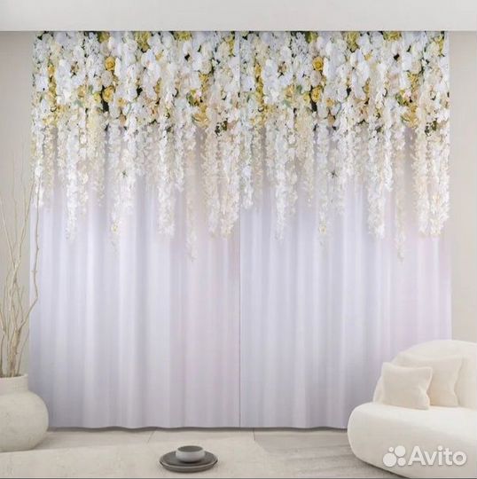 Шторы габардин за 2 шт