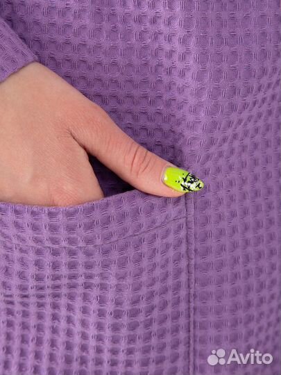 Новый Вафельный халат