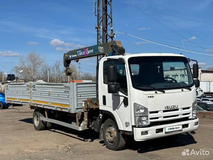 Isuzu NQR90 с КМУ, 2014