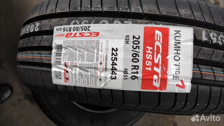 Kumho Ecsta HS51 205/60 R16