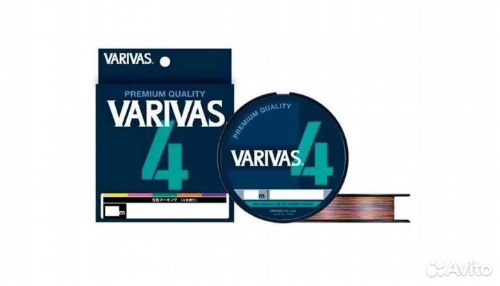 Плетёный шнур Varivas PE 4 Marking 300m (3.0, 4.0)