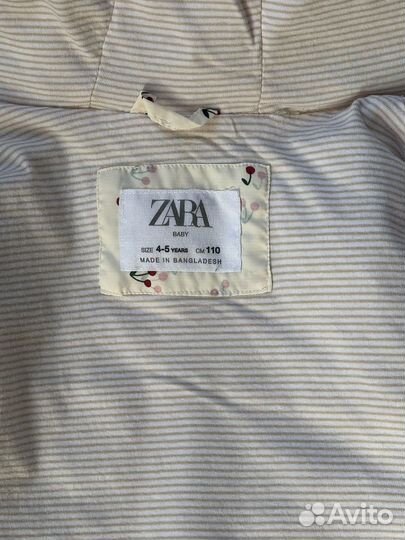 Куртка zara 104