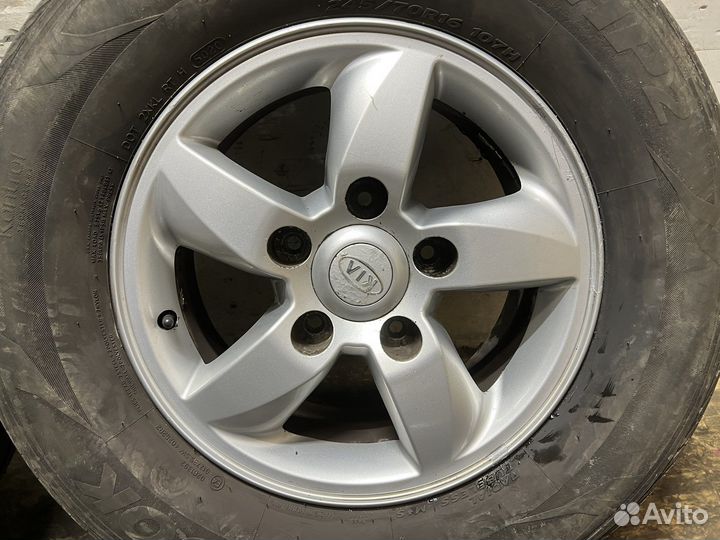 Колеса в сборе 245/70R16 Kia Sorento 1 02-09г