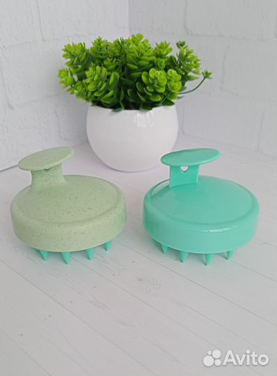 Массажная щетка для мытья головы и волос- 2 шт