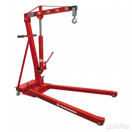 Кран гидравлический на 2 тонны, низкопрофильный