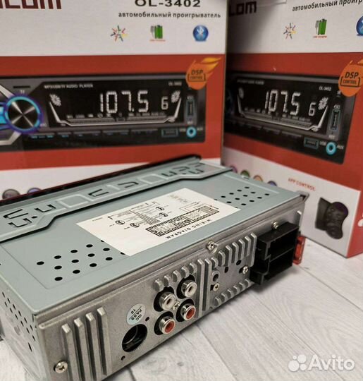 Магнитола в авто Bluetooth USB Aux MicroSd