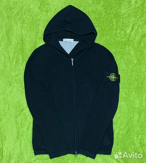 Шерстяная зип-кофта Stone island Vintage