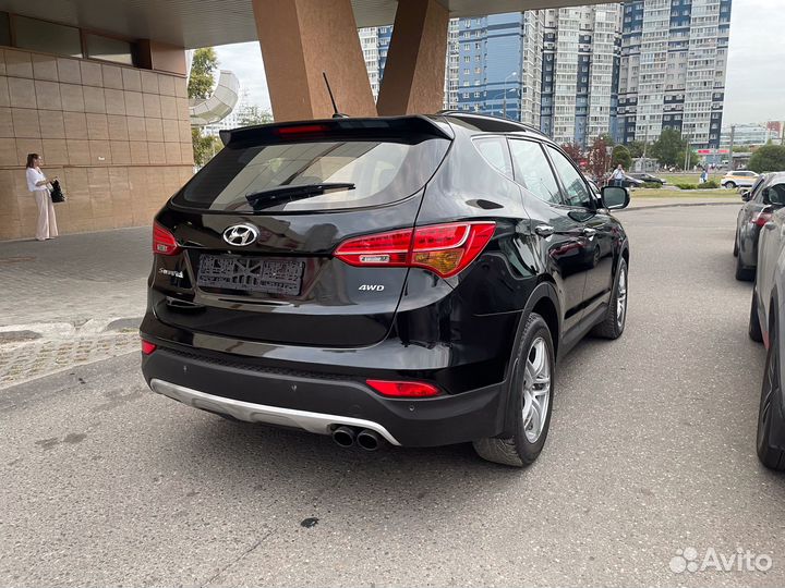 Hyundai Santa Fe 2.4 AT, 2013, 128 115 км