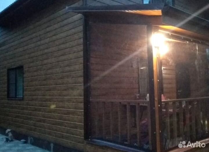 Мягкие пвх окна на беседку