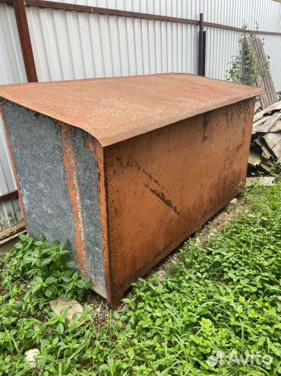 Ящик металлический для зерна