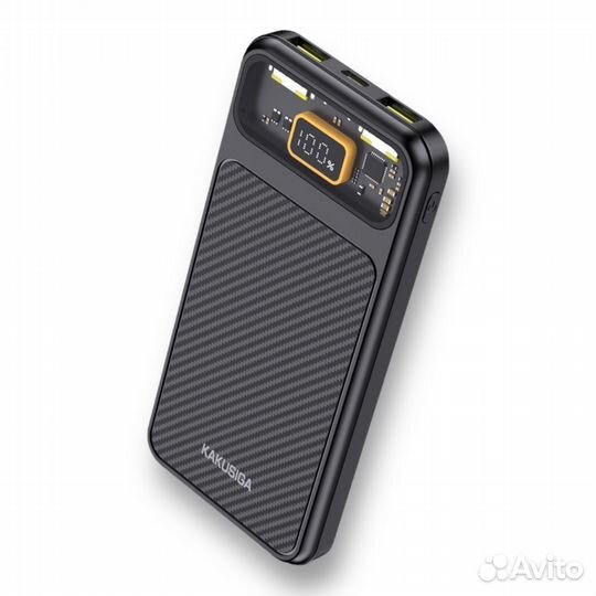 Power Bank kakusiga KCS-890 10000mAh PD22.5W Black