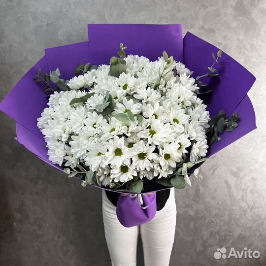 Букеты из хризантем с доставкой